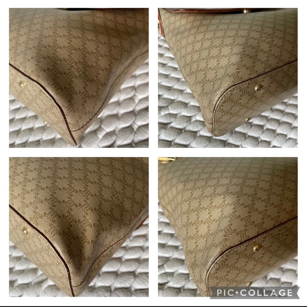 CELINE Shoulder Messenger Bag Macadam - Picture 7 of 10